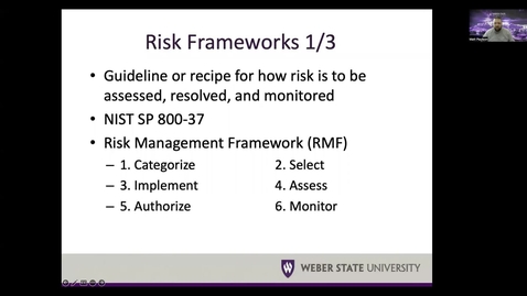 Thumbnail for entry CISSP Chapter 2 pt 6