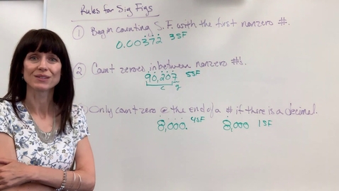 Thumbnail for Counting Significant Figures