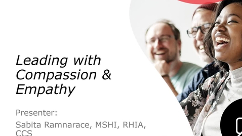 Thumbnail for UHIMA Leading with Compassion and Empathy Sabita Ramnarace