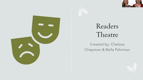 Thumbnail for Readers Theatre with Chelsea and Bella