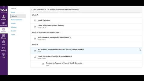 Thumbnail for NRSG 4300 Week in Review: Week 5 &amp; 6