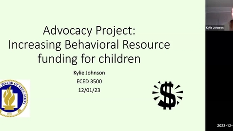 Thumbnail for entry Clip of Clip of Advocacy Presentation 2