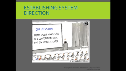 Thumbnail for entry System Relationships and Setting Direction and Goals - Quiz