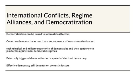 Thumbnail for entry Lecture 1.5 Dimensions of Democracy