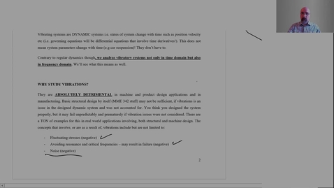 Thumbnail for Introduction to Vibrations -Part 2 (CC)
