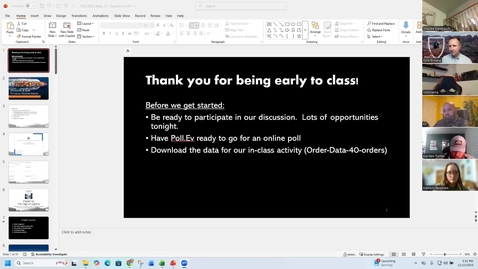 Thumbnail for Class Recording Week 12 Fall 2025
