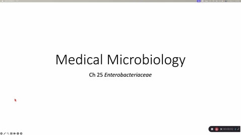 Thumbnail for Ch 25 Gm - Enterobacterace