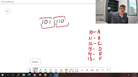 Thumbnail for 6: Binary to Hexadecimal