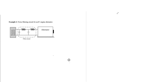 Thumbnail for Electrical System Example 2 - Linear Diagram-System Eqs-Signal Flow Diagram