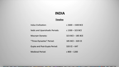 Thumbnail for INDIA - PART 1