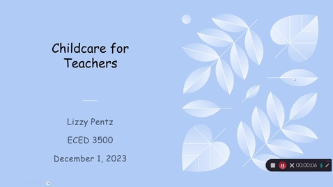 Thumbnail for Childcare for Teacher attempt 2