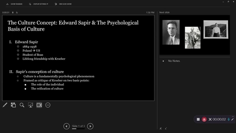 Thumbnail for ANTH 4200 Lec Feb 4