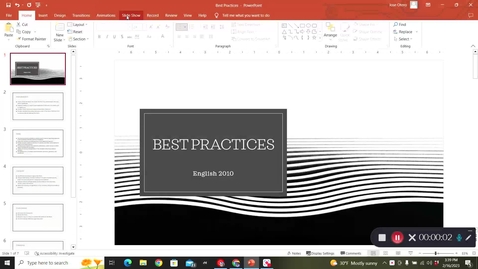 Thumbnail for entry Best Writing Practices for ENGL 2010