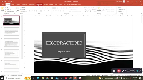 Thumbnail for Best Writing Practices for ENGL 2010