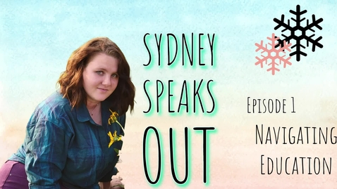 Thumbnail for entry Sydney Speaks Out (1)
