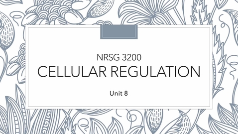 Thumbnail for Cellular regulation part 1, cancer, staging, grading, and prevention