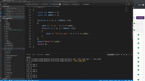 Thumbnail for CS1410 Mod1 16 while loop_v2