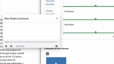 Thumbnail for Audio &amp; Video Feedback as Assessment