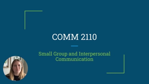 Thumbnail for COMM 2110 Chapter 1.1 Lecture