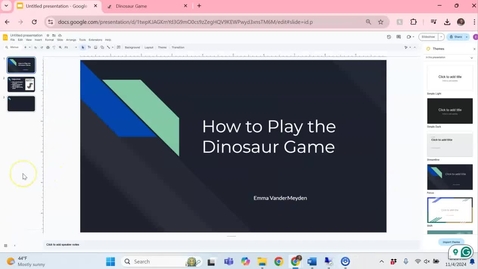 Thumbnail for How to play DINO GAME