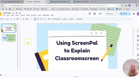 Thumbnail for Classroom Screen 2