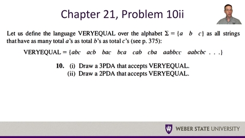 Thumbnail for CS 4110 - Chapter 21 Problem 10ii