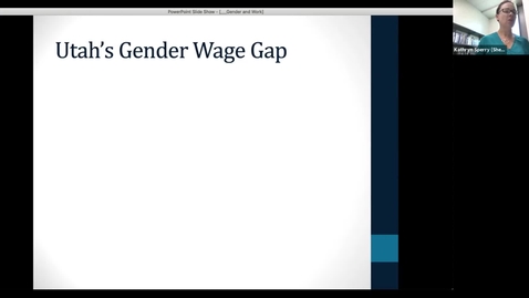 Thumbnail for entry Gender lecture (Oct. 20) - utah's gender wage gap, leadership, labyrinth 