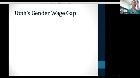 Thumbnail for Gender lecture (Oct. 20) - utah's gender wage gap, leadership, labyrinth 