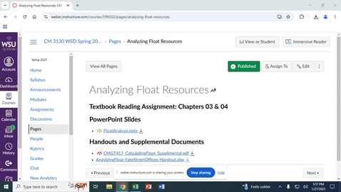 Thumbnail for CM3130_AnalyzingFloat_recordedLecture_01272025