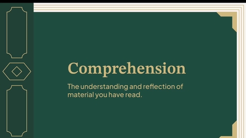 Thumbnail for Literacy Methodologist Week 8 video