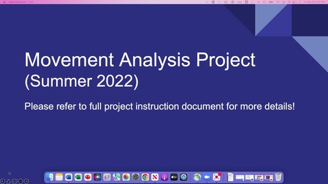 Thumbnail for entry ESS 3450 Summer 2022 Project Instruction Summary