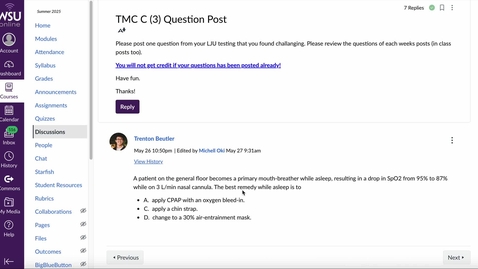 Thumbnail for TMC3SU25 - Quiz