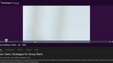 Thumbnail for Learning Channel Independent, Partner and then whole class work