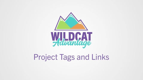 Thumbnail for Project Tags and Links