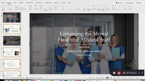 Thumbnail for Healthcare worker mental health
