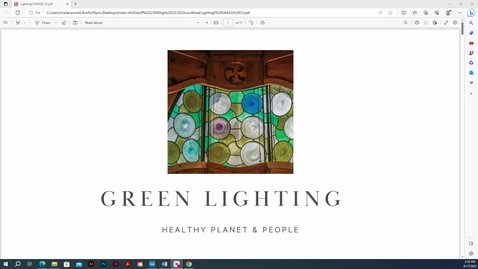 Thumbnail for Lighting 5 (w423) --- Green Lighting