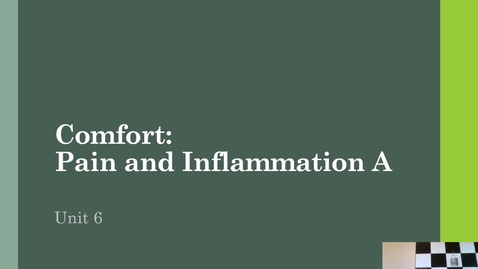 Thumbnail for Unit 6 PowerPoint Comfort A for lecture