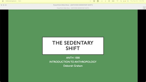 Thumbnail for ANTH1000 The Sedentary Shift
