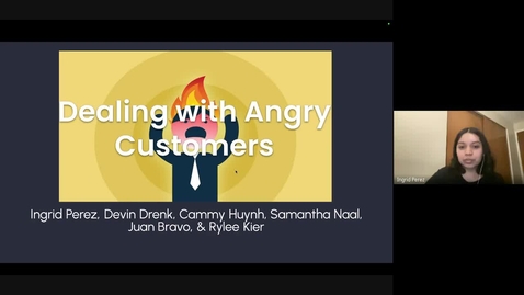 Thumbnail for Dealing with Angry Customers