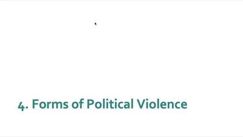 Thumbnail for entry Pols 2200 Chapter 5 Lecture 2: Forms of Political Violence Revolution