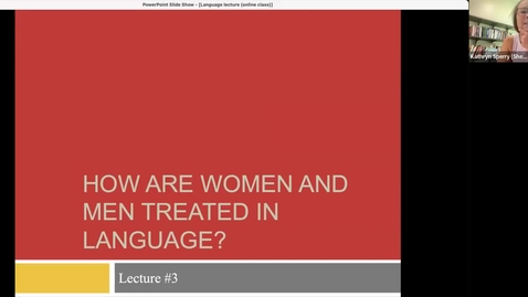 Thumbnail for entry Module 3: Does sexist language matter (final)