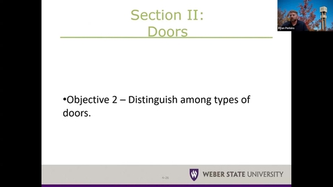 Thumbnail for Module 4.a Building Components (2-3) SAFE 3650 VTL Spring 2025 35661 - Quiz