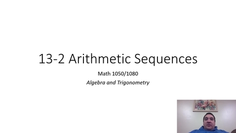 Thumbnail for Math 1050 13-2 PP