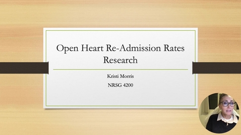 Thumbnail for Presentation open heart video