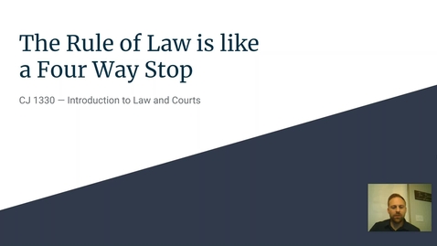 Thumbnail for 2 - Liberty is Like a Four Way Stop