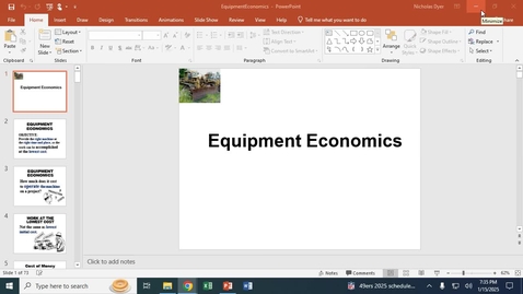 Thumbnail for CM4150_EquipmentEconomics_RecordedLecture_01152025