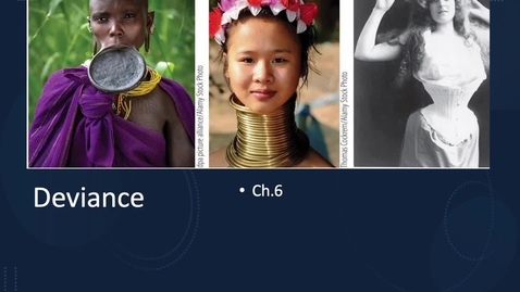 Thumbnail for Ch 6 - Deviance introduction video 