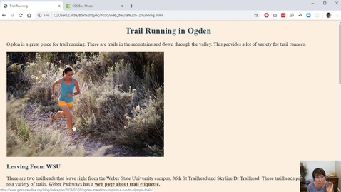 Thumbnail for Use CSS to style the text links