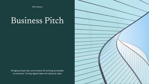 Thumbnail for Pitching Investors - PS 3803