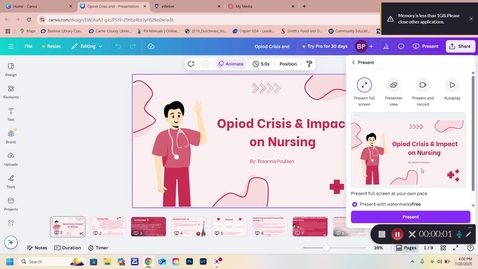 Thumbnail for OUD and it's impact on Nursing - July 20th 2025, 4:00:55 pm